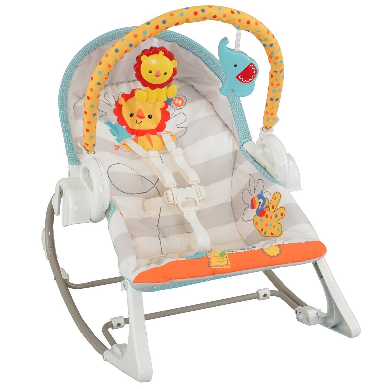 NEW Fisher Price 3in1 SwingnRocker Musical Baby Swing Seat & Rocking Chair eBay